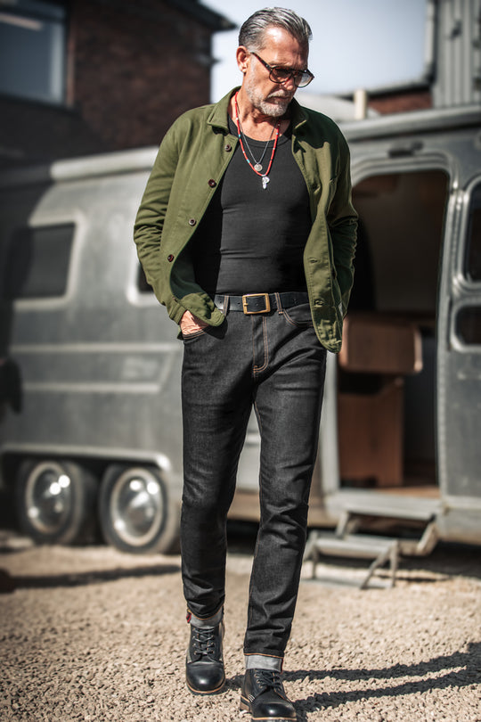 Brandon Denim Jean Charcoal