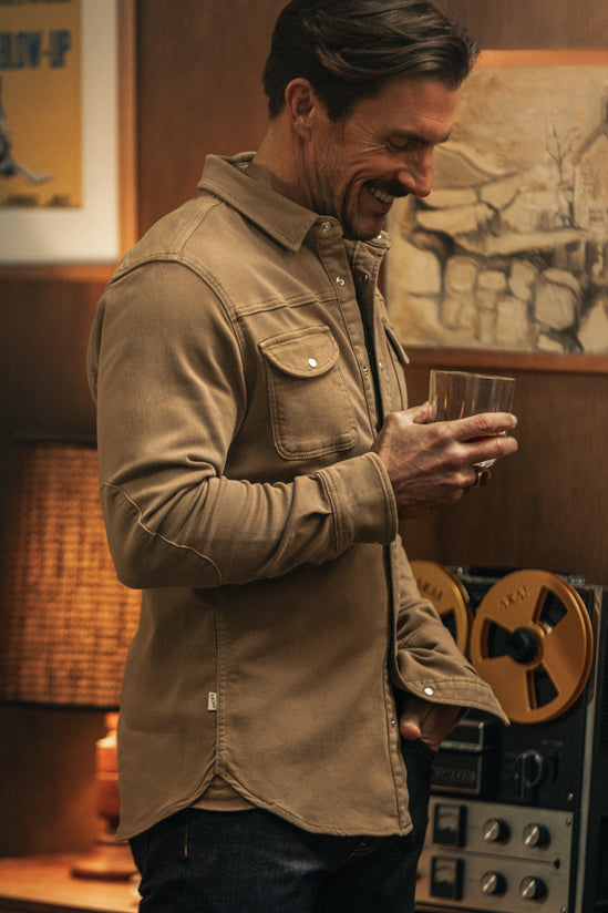 Sunday Shirt Dark Tan