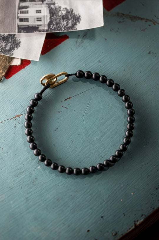 Calm Bead Bracelet Onyx
