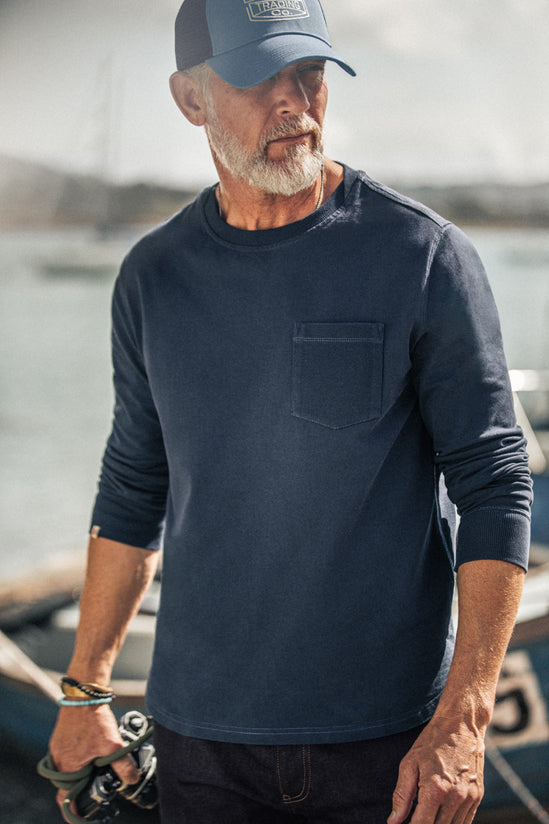 Weldon Longsleeve Top Navy