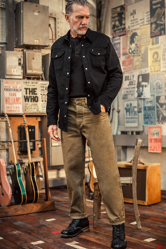 Oker Five Pocket Trousers Tan