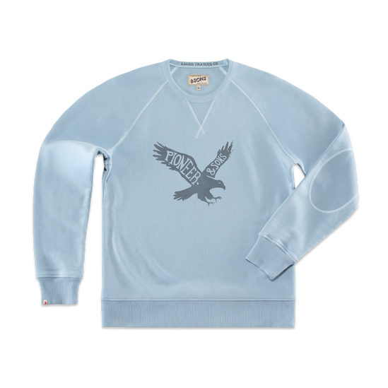 Eagle Sweatshirt Cool Blue