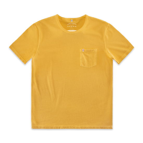 Boxer Pocket T-Shirt Yellow
