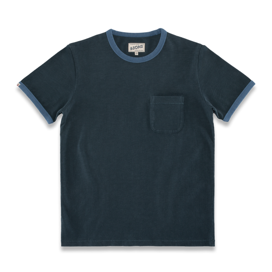 Ringer T-Shirt Navy