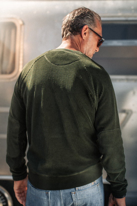 Masset Corduroy Sweatshirt Green