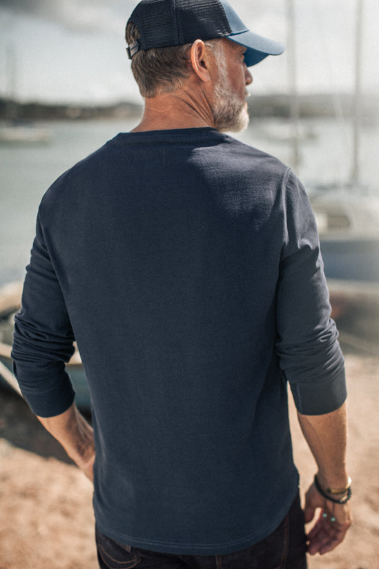 Weldon Longsleeve Top Navy