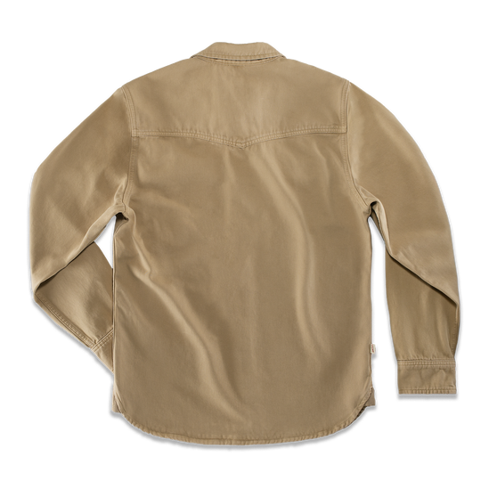 &SONS Livingstone Twill Shirt Khaki