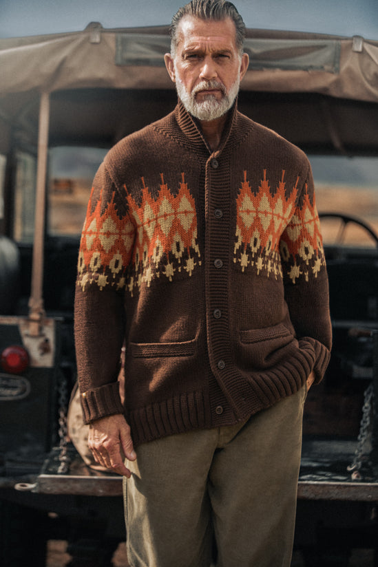 Larsen Cardigan Brown