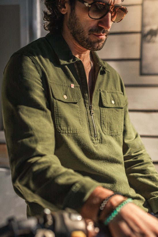 McQueen Capa Shirt Green