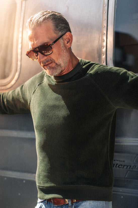 Masset Corduroy Sweatshirt Green