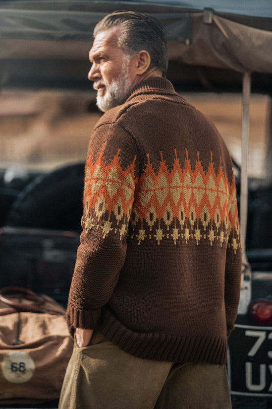 Larsen Cardigan Brown