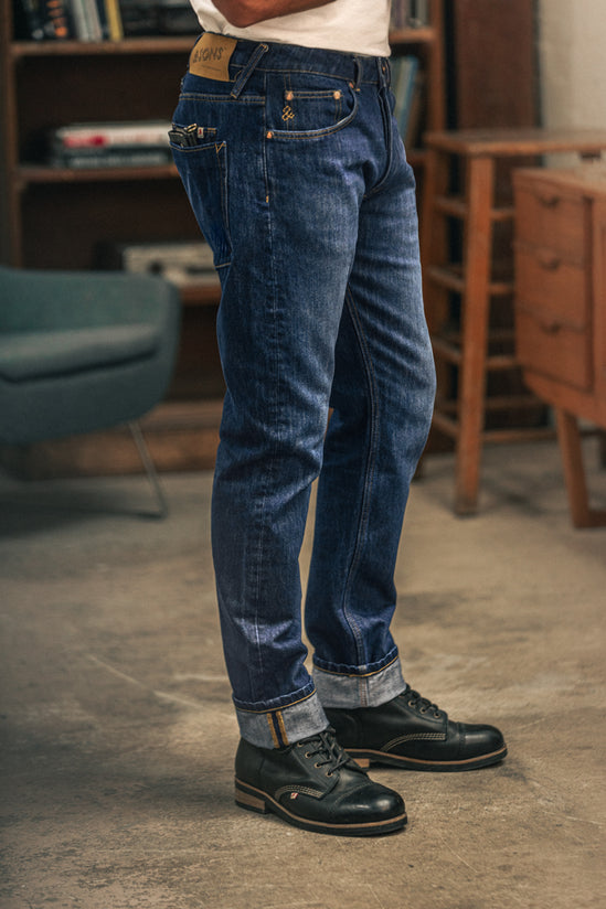 Colton Tapered Fit Jean Dark Wash