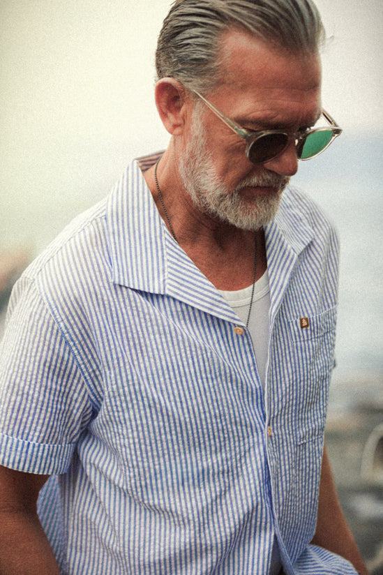 Loreto Shirt White/Blue