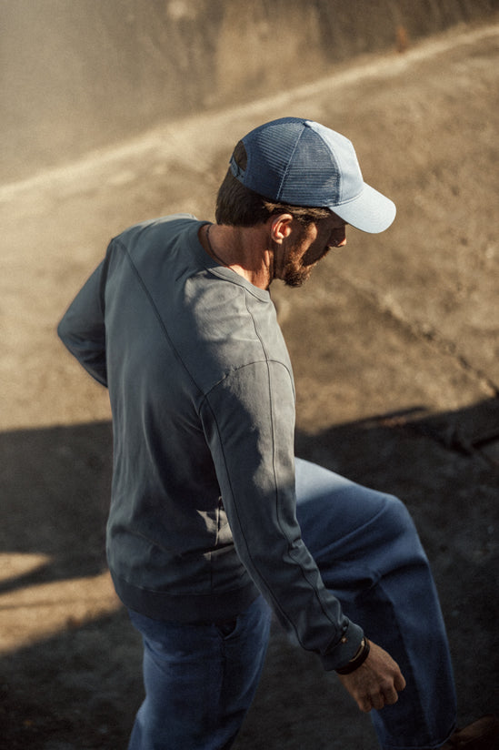 Iron Gate Heavy Jersey Top Grey