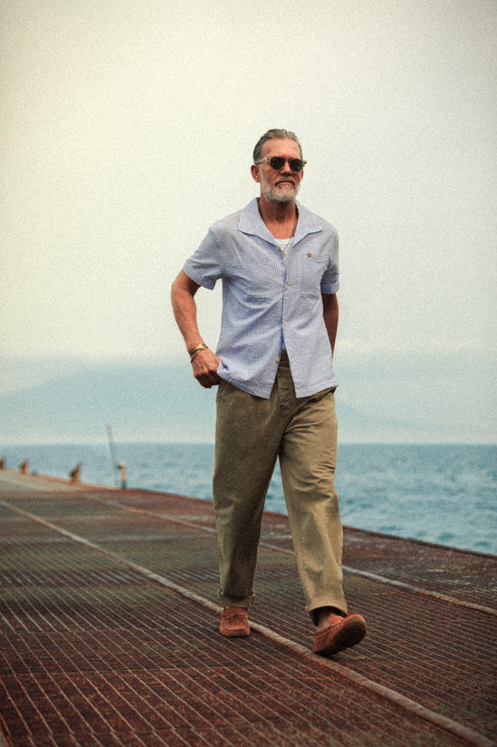 Loreto Shirt White/Blue