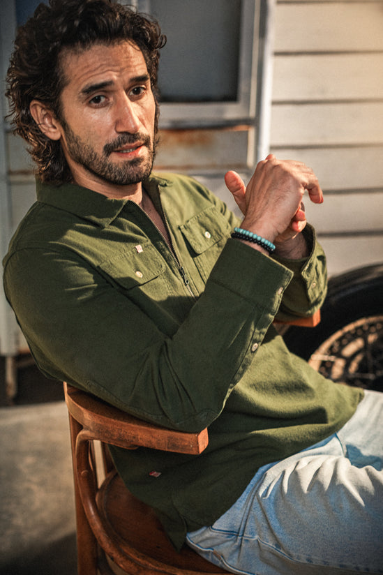 McQueen Capa Shirt Green