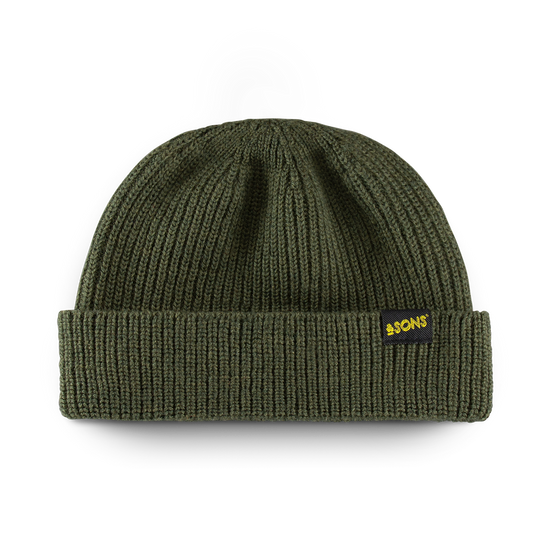 &SONS New Watchcap Beanie Green