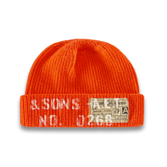 Tyvek Surplus Beanie Orange
