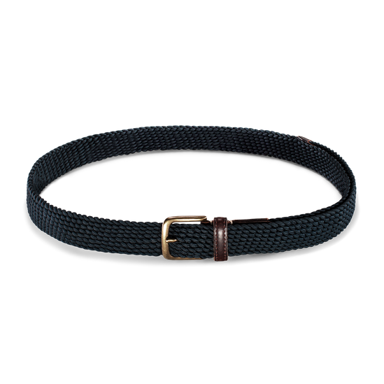 Bodega Braided Belt Navy