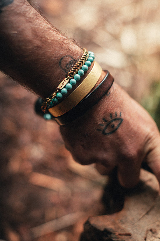 Calm Bead Bracelet Turquoise
