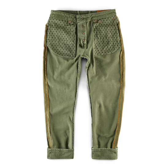 Brandon Overdyed Jean Army Green