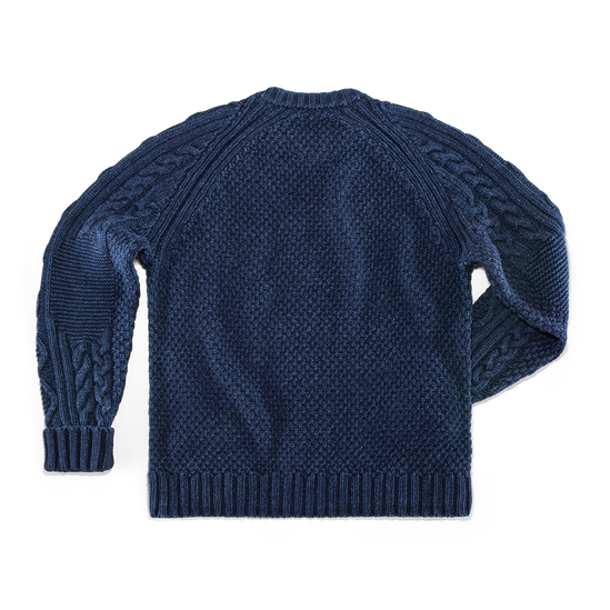 Bergman Indigo Cable Knit