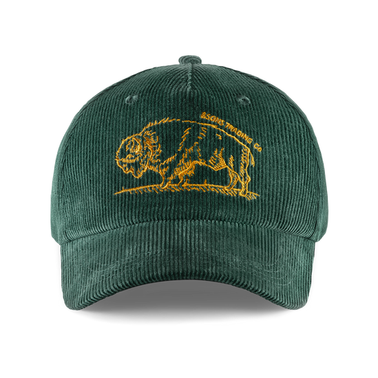 Bison Cord Cap Green