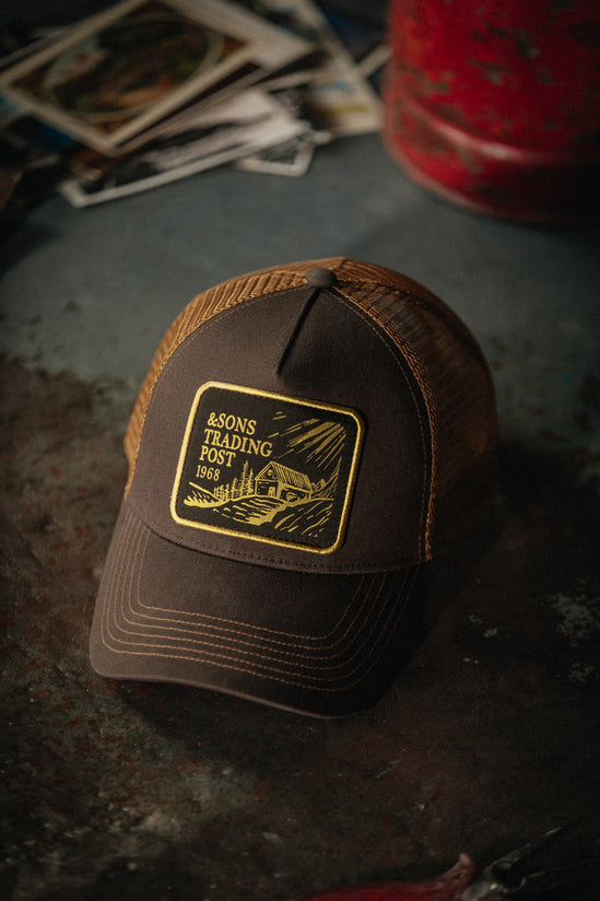 Cabin Trucker Cap Brown