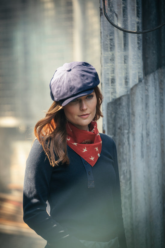 Damsons Twill Bakerball Cap Navy