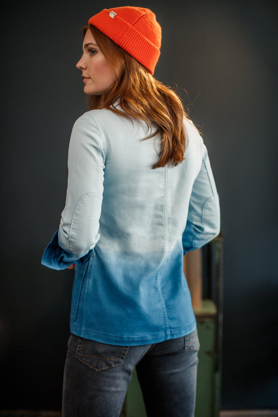 Damsons Chore Jacket Blue OmbrŽ