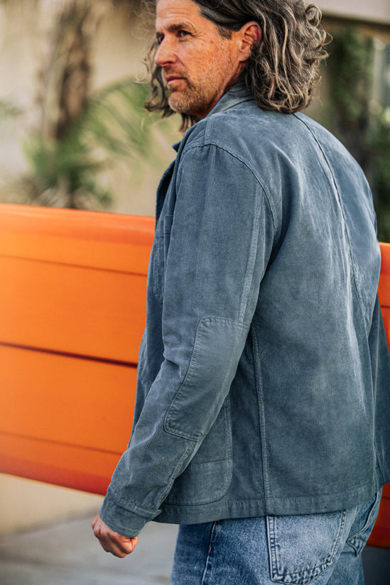 Oakdale Cord Chore Jacket Blue