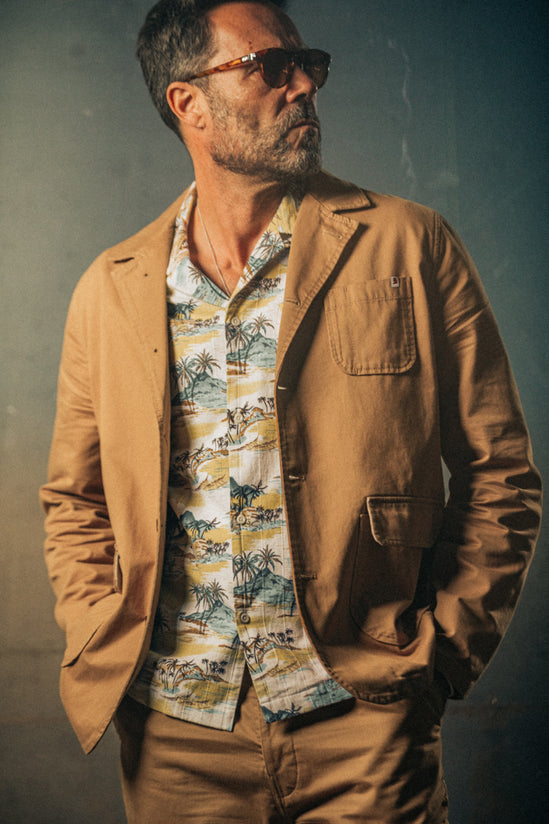 Hemingway Suit Jacket Tan