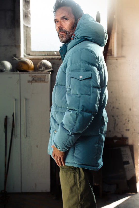 &SONS Bonnington Puffer Jacket Blue