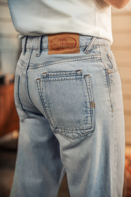 McQueen Bonner Jean Light Blue Wash