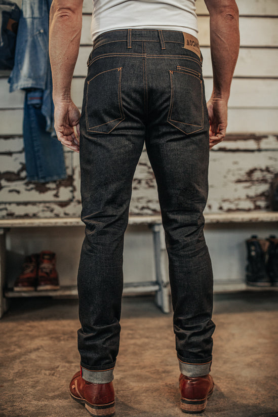 Brandon Denim Jean Charcoal