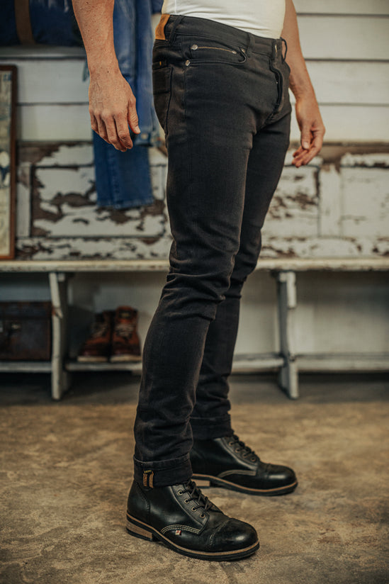 Brandon Overdyed Jean Black Fade