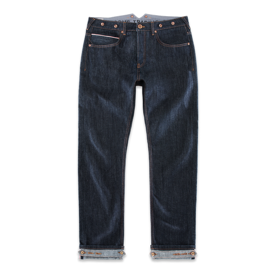 The New Frontier 14oz Selvedge Anti-bac Raw Denim Jeans