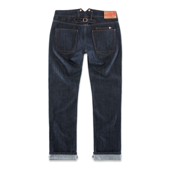 The New Frontier 14oz Selvedge Anti-bac Raw Denim Jeans