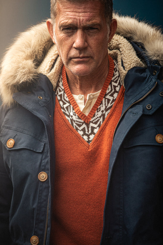 McQueen Nevada V-Neck Orange