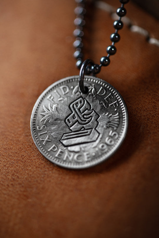 Lucky Sixpence Necklace