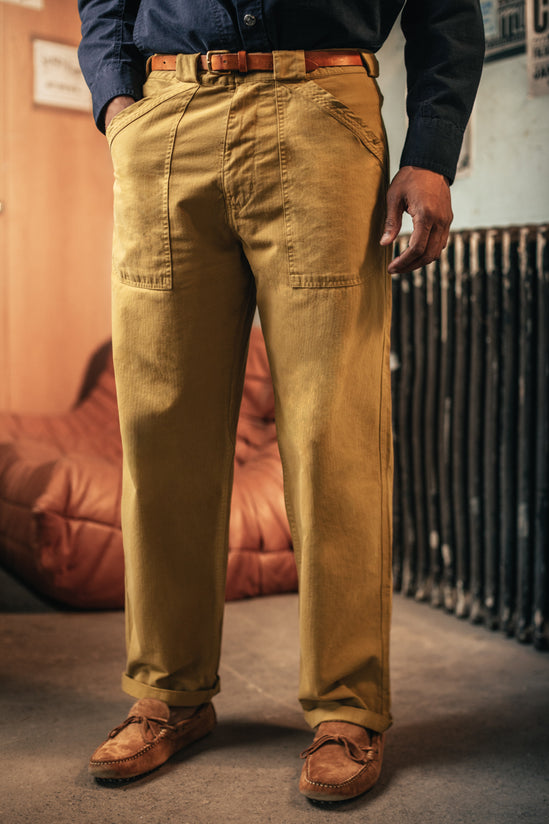 Shale Vintage Military Pant Khaki