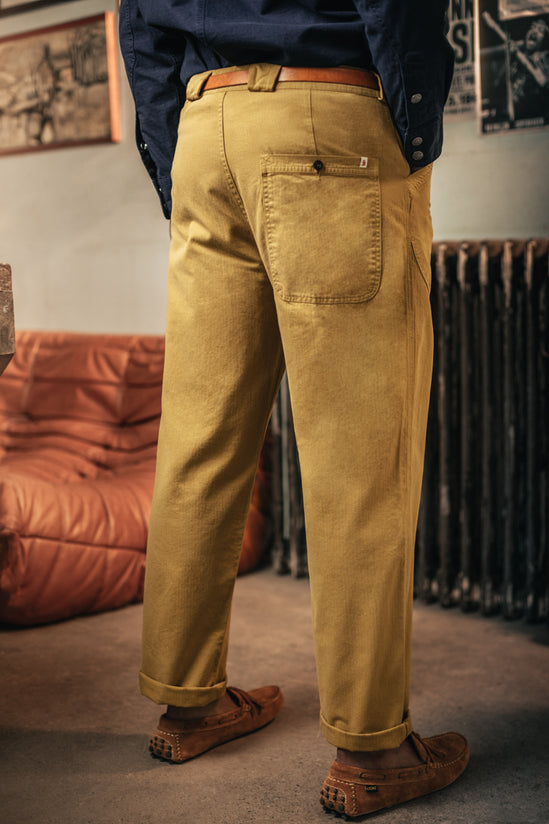 Shale Vintage Military Pant Khaki