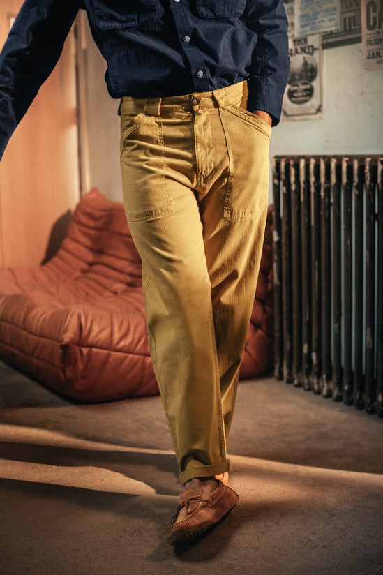 Shale Vintage Military Pant Khaki