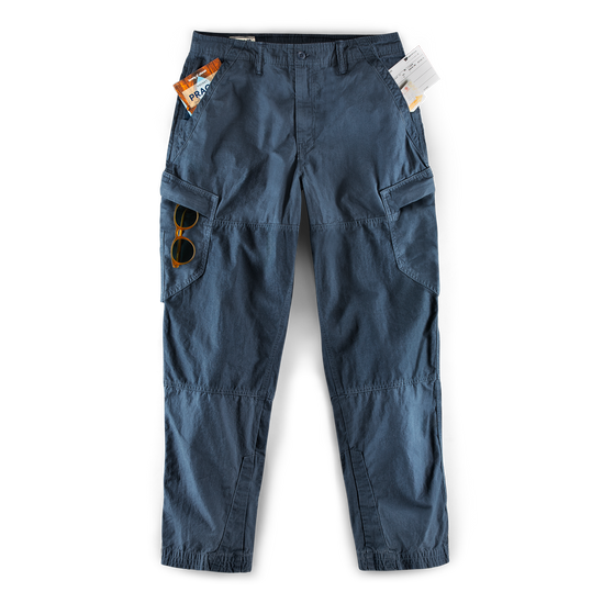 &SONS Travel Pant Navy
