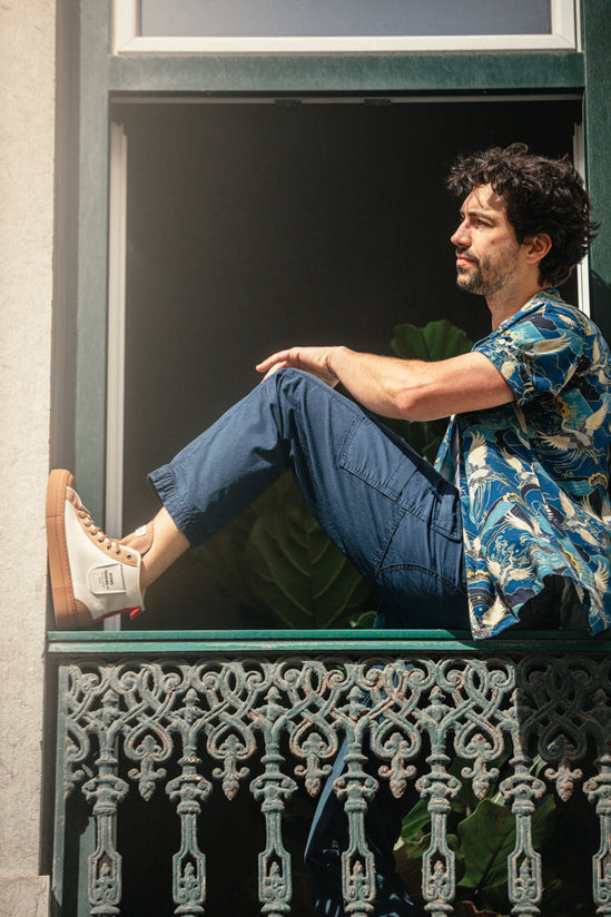 &SONS Travel Pant Navy