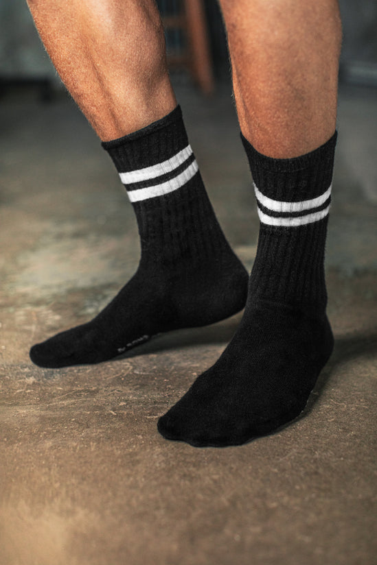 Patrick Sock Black/White