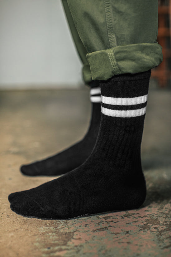 Patrick Sock Black/White