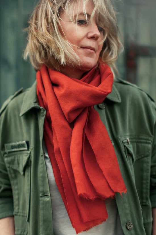 Damsons Amelia Scarf Vintage Red