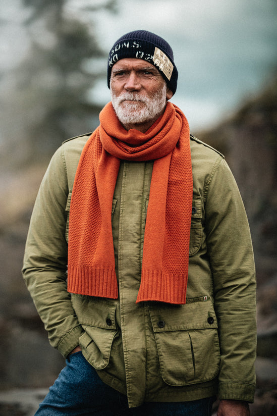 Vale Scarf Burnt Orange