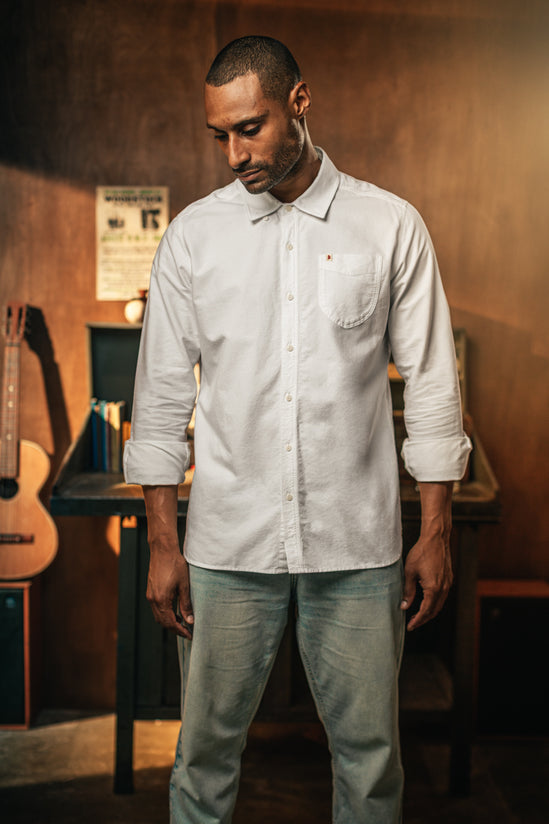 Marston Classic Oxford Shirt White
